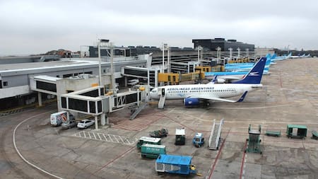 Aeroparque Jorge Newbery, líneas aéreas, aviones, vuelos