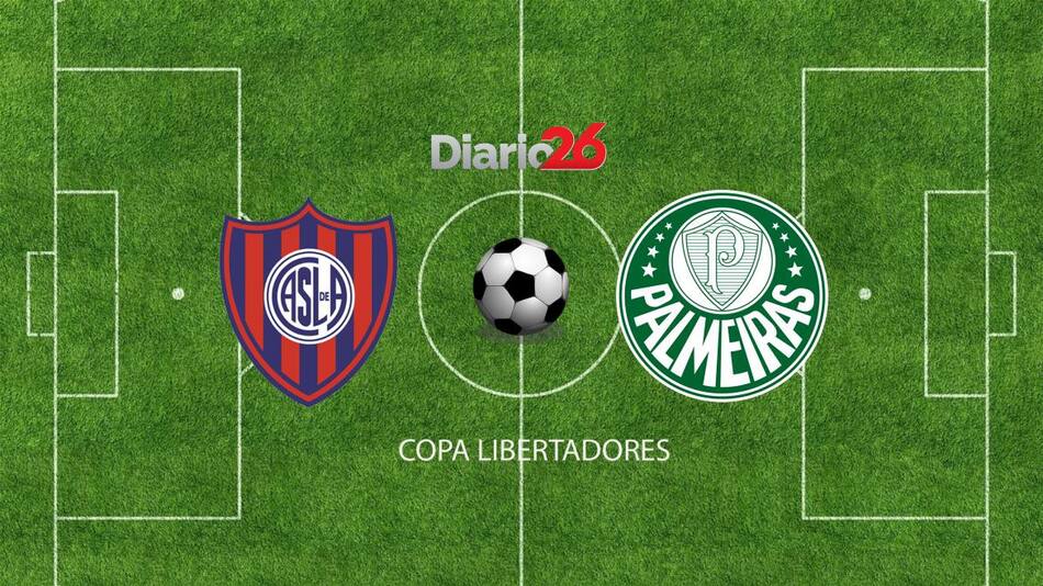 Copa Libertadores, San Lorenzo vs. Palmeiras, fútbol, deportes, Diario26
