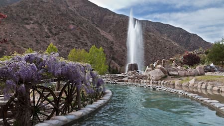 Parque Termal Cacheuta. Fuente: Turismo Mendoza