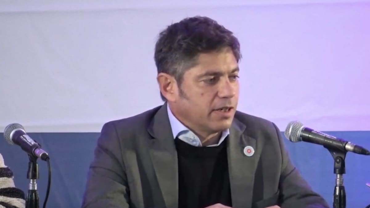 La emoción de Axel Kicillof tras la muerte del Indio Solari: “Despedimos a un héroe argentino”