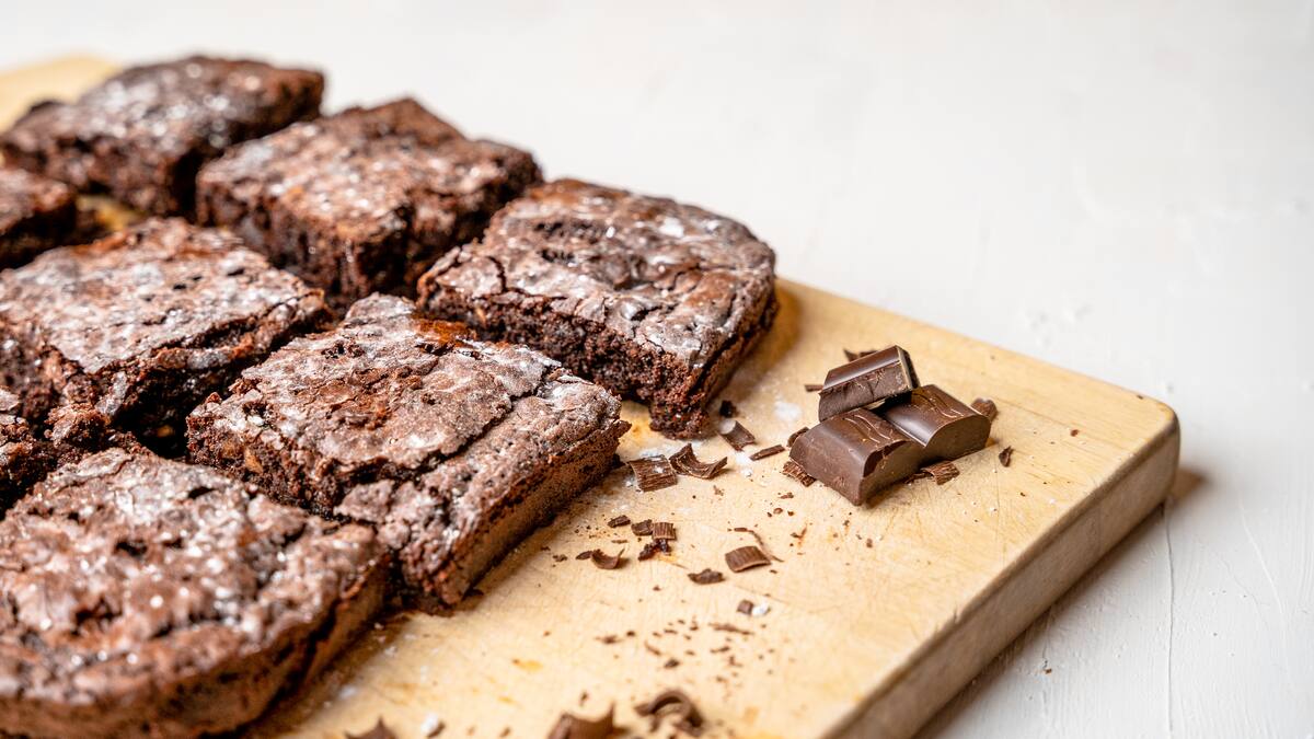 Brownies saludables.