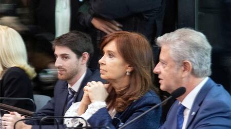 Causa Vialidad - Cristina Kirchner en Tribunales - política - NA
