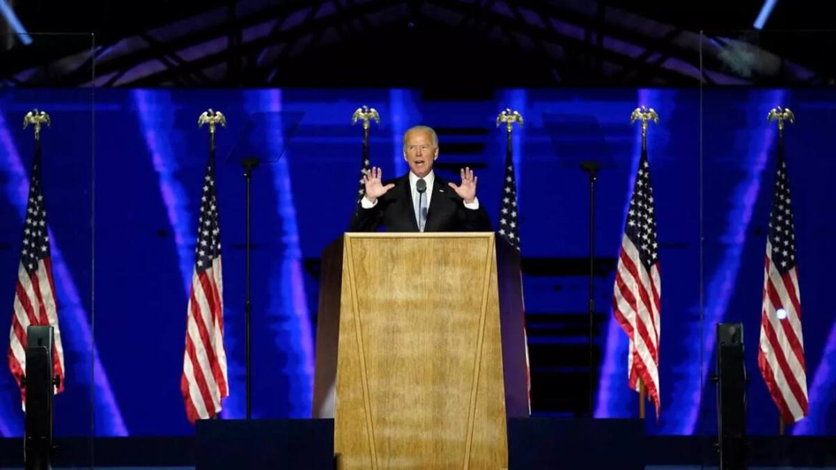 Joe Biden, primer discurso