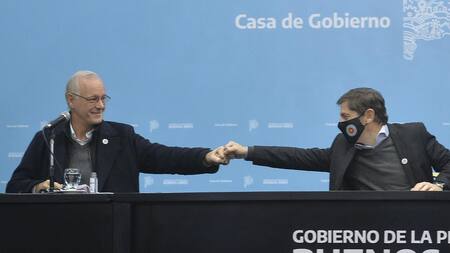 Daniel Gollan y Axel Kicillof, NA