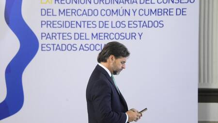 Lacalle Pou en la cumbre del Mercosur_EFE