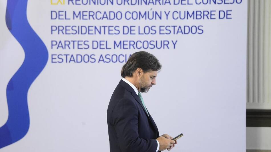 Lacalle Pou en la cumbre del Mercosur_EFE