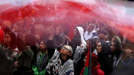 Manifestaciones propalestina en todo el mundo. Foto: Reuters.