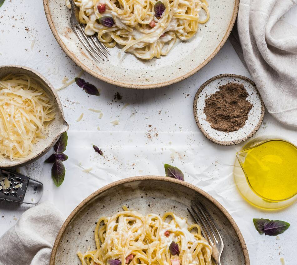 Pastas, comida. Foto: Unsplash