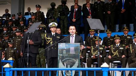 Daniel Noboa, presidente de Ecuador. Foto: Reuters.