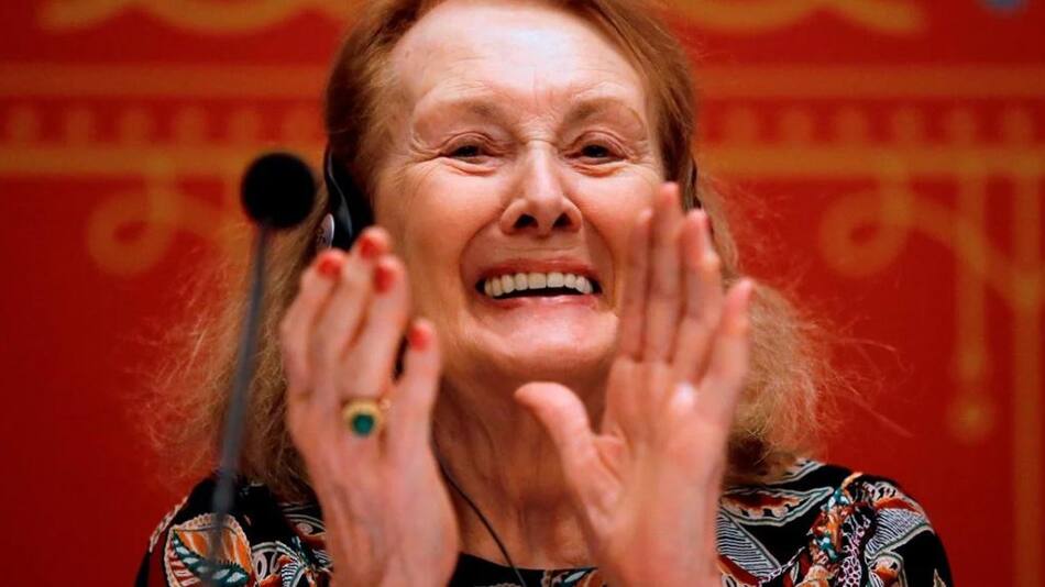 Annie Ernaux. Foto: NA.