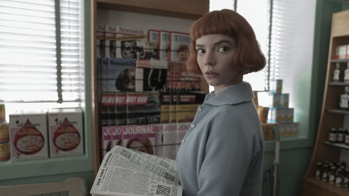 Gambito de dama. Foto: Netflix.