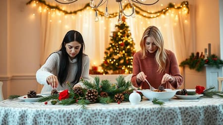Los países que no festejan la Navidad. Foto: Freepik IA.