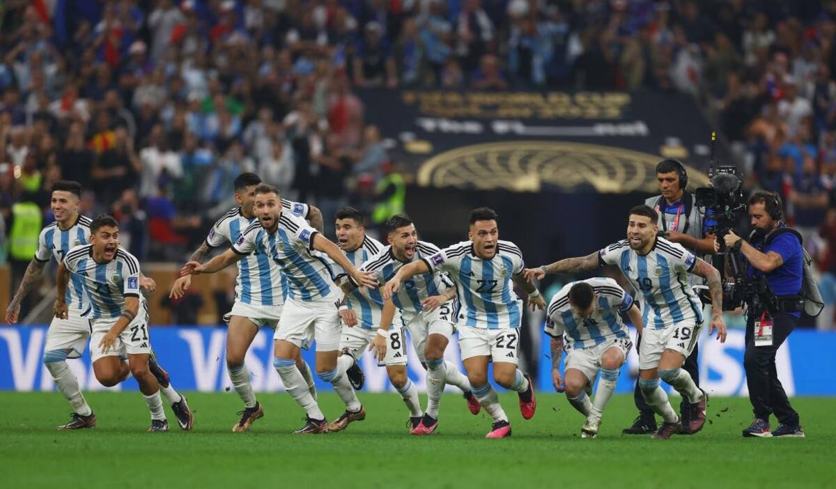 Mundial Qatar 2022, Argentina vs. Francia, festejo, Reuters