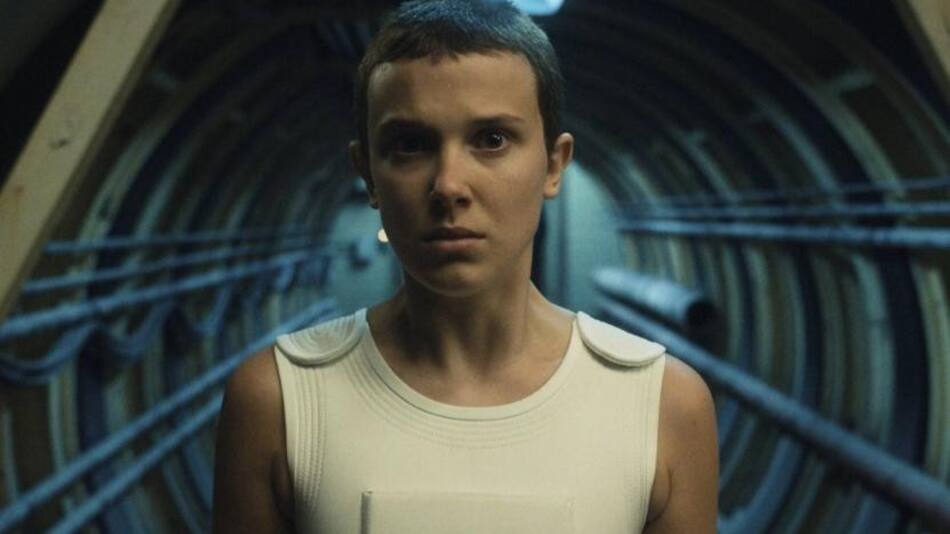 Millie Bobby Brown interpreta a Eleven en Stranger Things. Foto: NA.