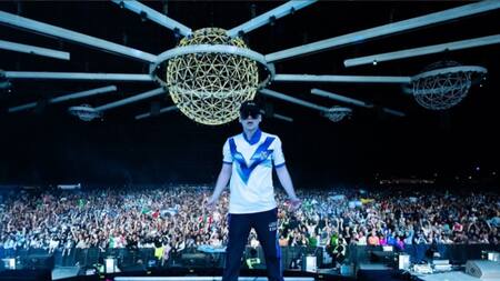 Bizarrap volvió a brillar en Coachella. Foto: Instagram @bizarrap