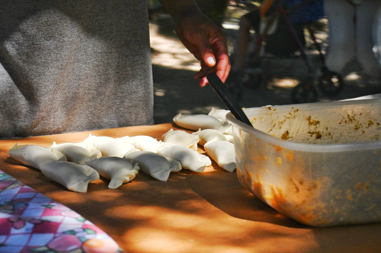 Fiesta de la Empanada de Pescado de Río, en Puerto Sánchez (Entre Ríos). Foto: Municipalidad de Paraná