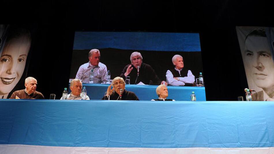 Acuña - Daer - Schmid - CGT - Despedida de Moyano