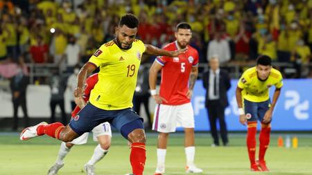 Miguel Borja, futbolista. Foto: EFE.