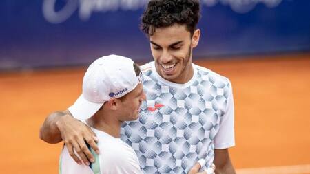 Diego Schwartzman y Francisco Cerúndolo, tenis, foto NA