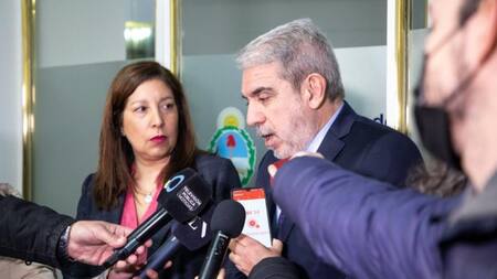 Aníbal Fernández. Foto: NA.