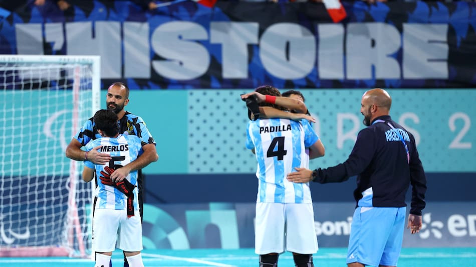 Argentina vs Francia, Juegos Paralímpicos París 2024. Foto: Reuters