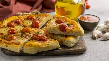 Focaccia, gastronomía. Foto: Freepik