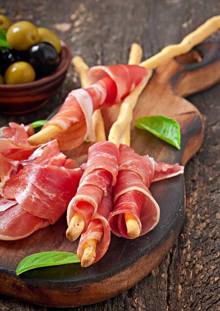 Jamón crudo. Foto Freepik