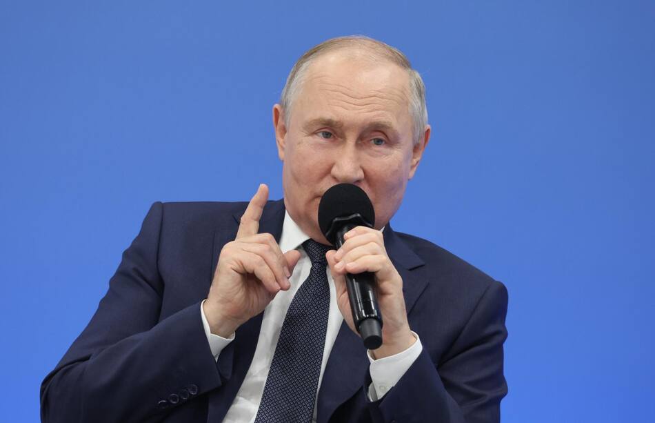 Vladimir Putin, presidente de Rusia. Foto: EFE.