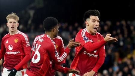 Lisandro Martínez; Manchester United vs Fulham. Foto: Reuters/Hannah Mckay