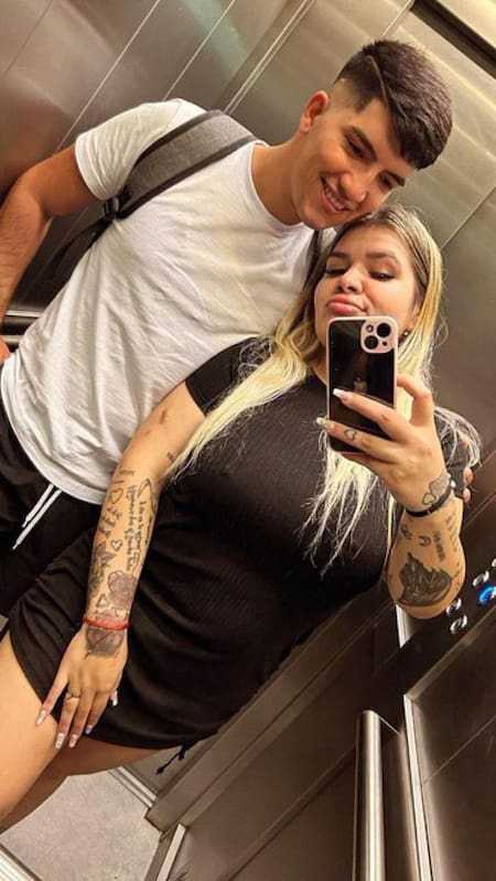 More Rial y su nuevo novio Eric. Fuente: X @Fedeebongiorno