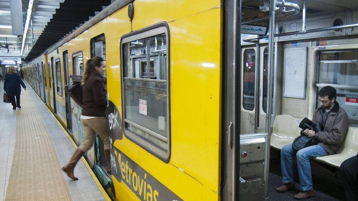 Subtes. Foto: NA.