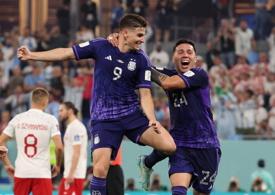 Argentina vs Polonia, Mundial Qatar 2022. Foto: REUTERS