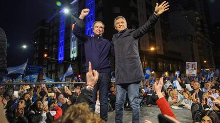Mauricio Macri y Miguel Ángel Pichetto