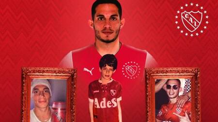 Ivan Marcone en Independiente. Foto: NA.