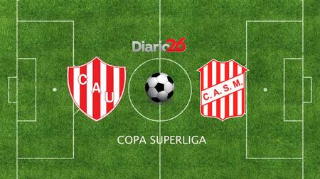 Copa Superliga, Unión vs. San Martín de Tucumán, deportes, fútbol, Diario 26