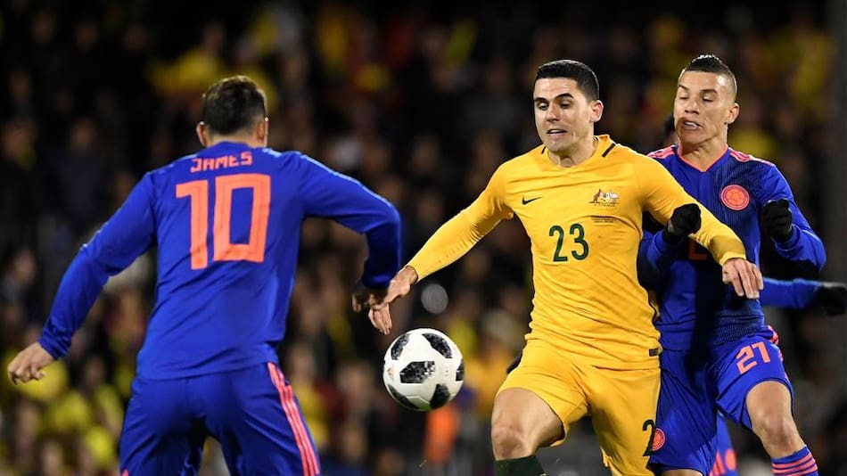 Colombia vs. Australia - Amistoso FIFA - Mundial Rusia 2018 (Reuters)