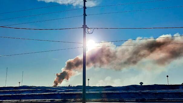 Video: las imágenes del avión sanitario que se estrelló en el aeropuerto de Río Grande