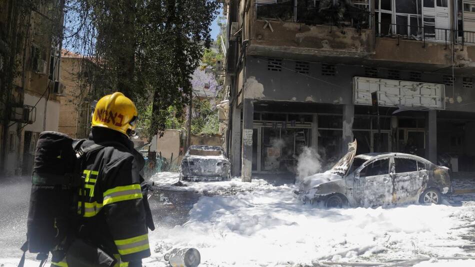 Ataque de Hamas sobre Tel Aviv. REUTERS