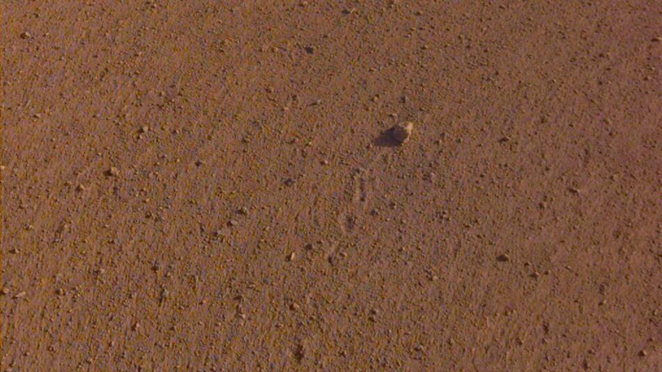 Piedra en marte que NASA nombró Rolling Stones