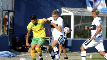 Gimnasia vs Defensa y Justicia, Liga Profesional. Foto: Télam