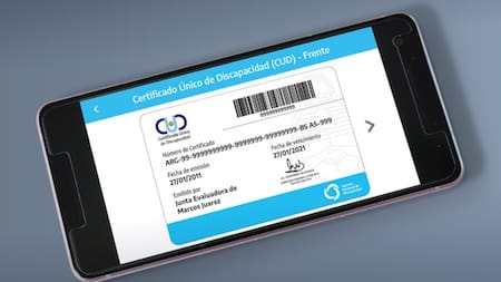 Certificado Único de Discapacidad. Foto: Agencia Municipal de Discapacidad.