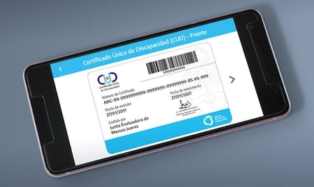 Certificado Único de Discapacidad. Foto: Agencia Municipal de Discapacidad.