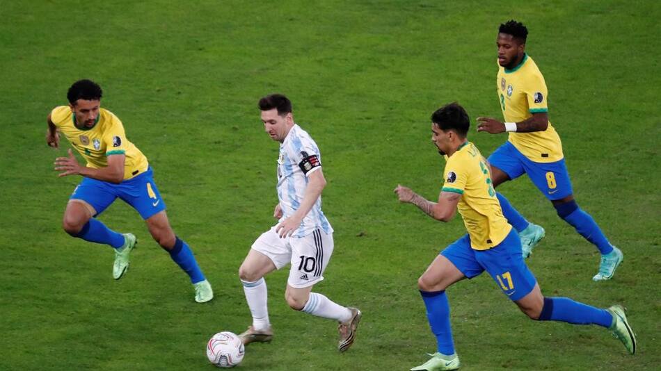 Argentina vs. Brasil en la Copa América, AGENCIA NA