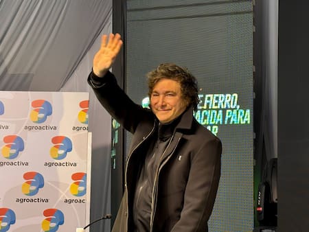 Javier Milei en Agroactiva 2024. Foto: Prensa Presidencia