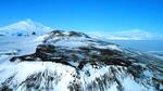 Monte Terror: la montaña de la Antártida con un volcán inactivo y una historia fascinante