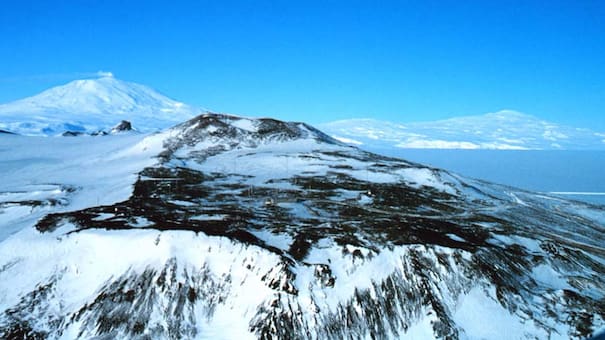 Monte Terror: la montaña de la Antártida con un volcán inactivo y una historia fascinante