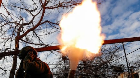 Soldados ucranianos. Reuters