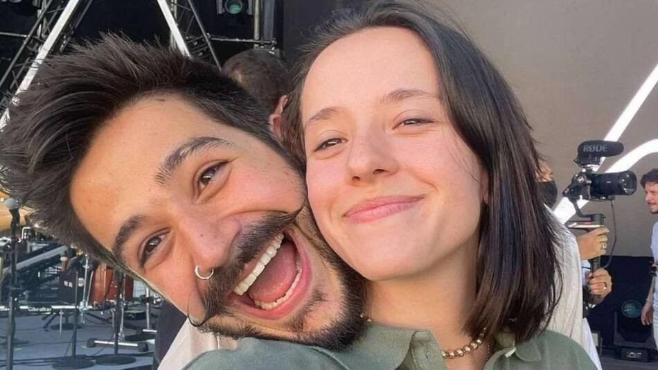 Evaluna Montaner junto a Camilo