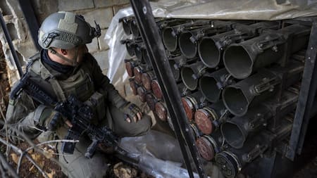 Israel desmanteló un túnel subterráneo de la fuerza de elite de Hezbollah. Foto: EFE