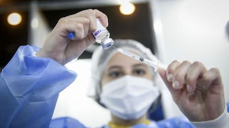 Vacunación contra el covid. Foto: Télam